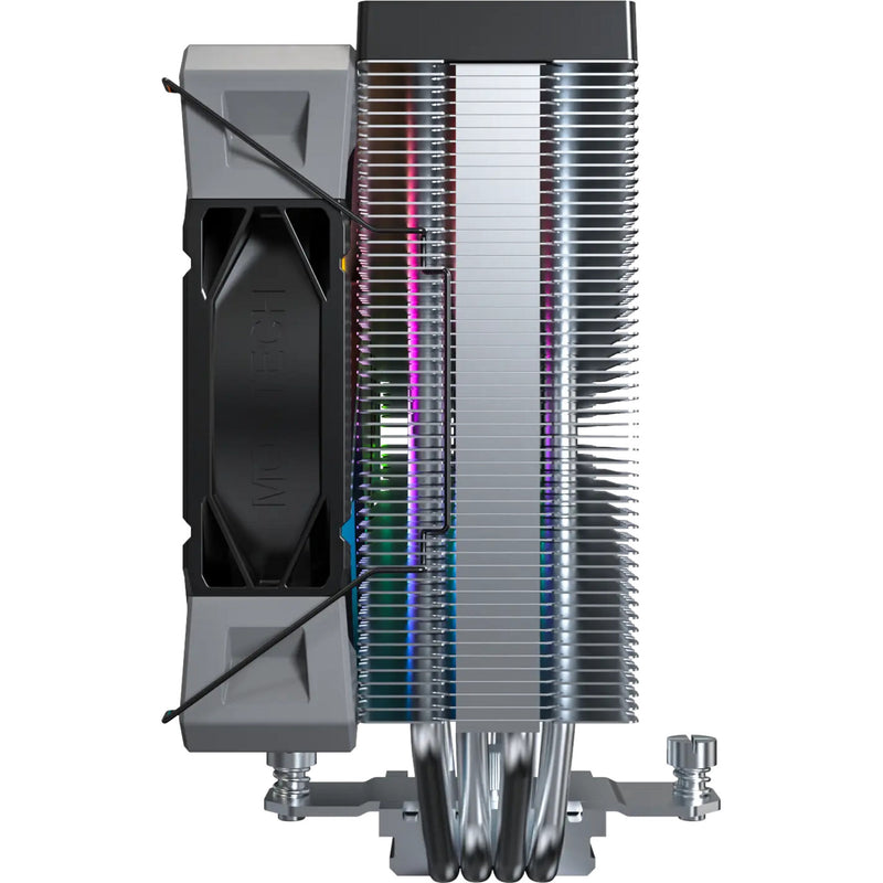 Load image into Gallery viewer, Montech nx400 argb cpu-koeler (zwart, 4-pin pwm)
