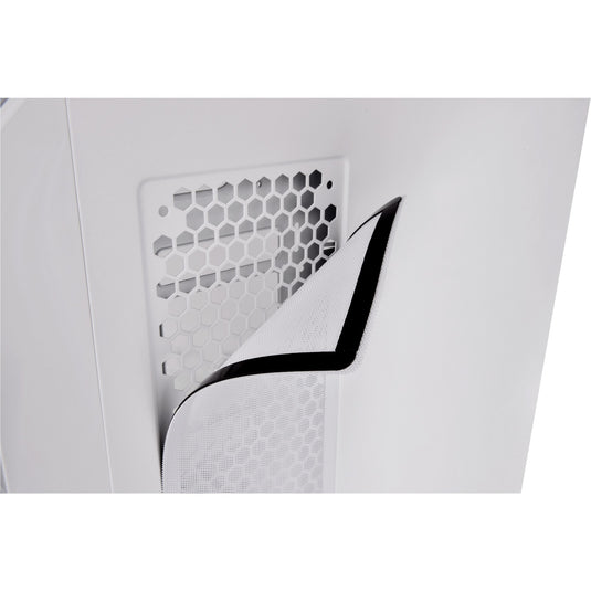 Thermaltake view 300 mx midi tower behuizing (wit | 2x usb-a | 1x usb-c | rgb | window)