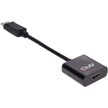 Club 3d displayport 1.2 > hdmi 2.0 uhd active adapter (zwart)