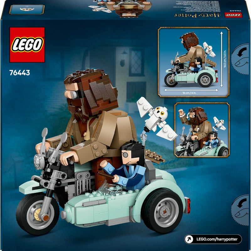 Chargez l'image dans la visionneuse de la galerie, Lego harry potter™ hagrid™ en harry's rit op de motor magisch - 76443
