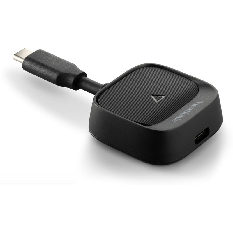 Load image into Gallery viewer, Viewsonic viewshare wpd-900 draadloze schermcastkit streaming client (zwart, usb-c)
