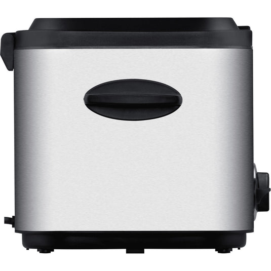 Steba df95f - minifriteuse fondue frituurpan (roestvrij staal zwart, 1,25 liter)