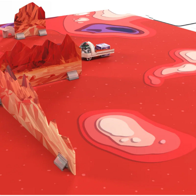 Load image into Gallery viewer, Ozobot challenge mat: mars robot
