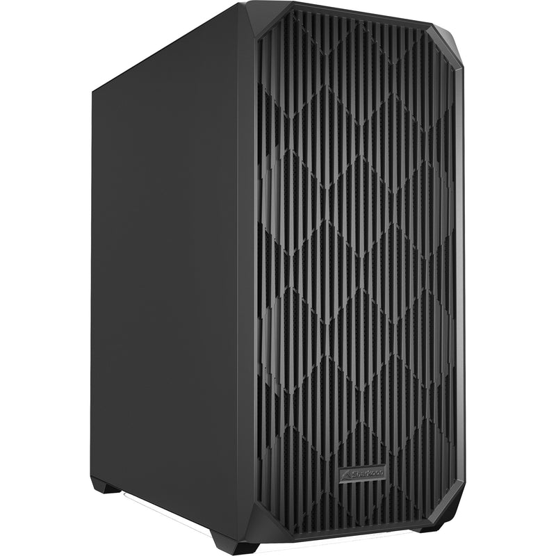 Load image into Gallery viewer, Sharkoon ak3 midi tower behuizing (zwart | 2x usb-a | 1x usb-c)
