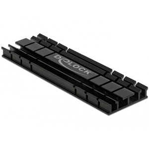 Delock heatsink flat 70 mm voor m.2 module (zwart)