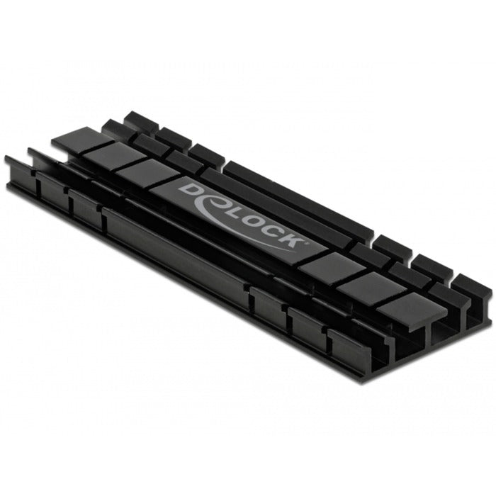 Load image into Gallery viewer, Delock heatsink flat 70 mm voor m.2 module (zwart)
