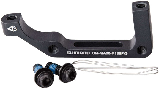 Shimano sm-ma90-r180p s adapter for rear 180mm rotor