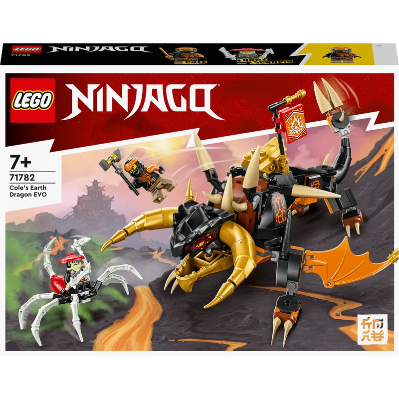Load image into Gallery viewer, Lego ninjago - cole's aardedraak evo constructiespeelgoed (71782)
