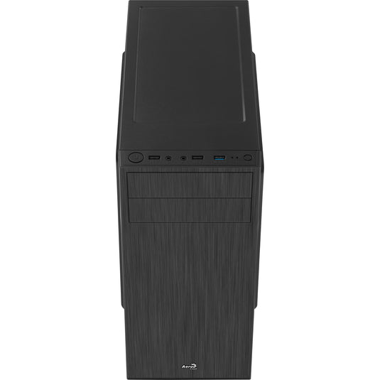 Aerocool cs-1103 midi tower behuizing (zwart | 3x usb-a)