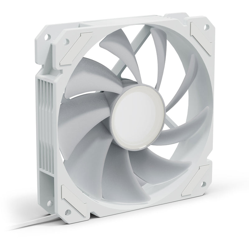 Load image into Gallery viewer, Sharkoon shark mirror rgb pwm case fan (wit, 120 x 120 x 25 mm)
