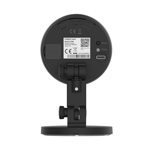 Foscam c5m beveiligingscamera (zwart, 3k, 5mp, dual-band wi-fi)