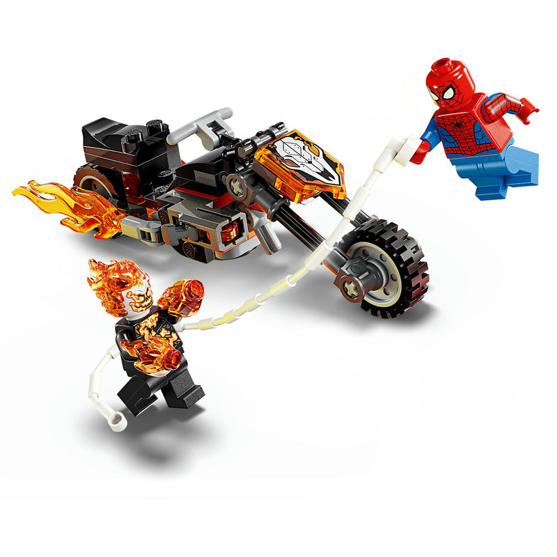 Load image into Gallery viewer, Lego super heroes 76335 marvel spider-man vs. ghost rider motor

