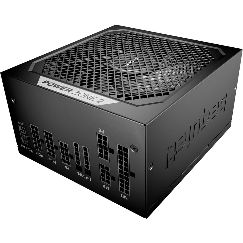 Load image into Gallery viewer, Be quiet! power zone 2 modulaire 750 watt voeding (zwart, 1x 12v-2x6, 3x pcie)
