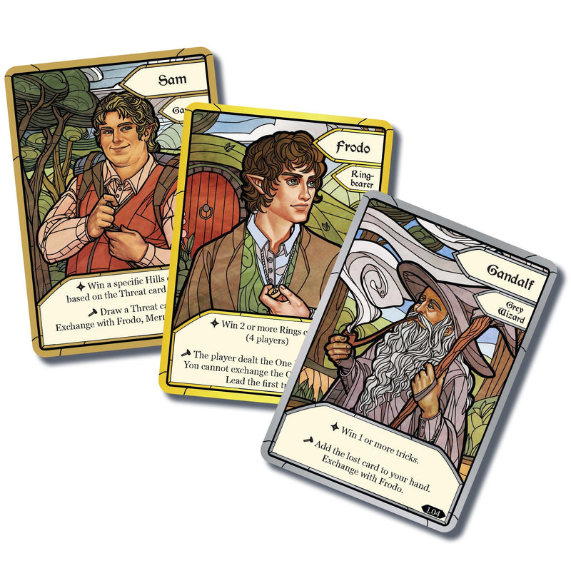 Load image into Gallery viewer, Asmodee the lord of the rings: fellowship of the ring: trick-taking game kaartspel (engels, 1 - 4 spelers, 20 minuten, vanaf 10 jaar)
