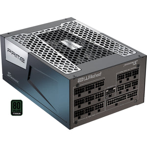 Seasonic prime tx-1300 modulaire 1300 watt voeding (zwart, 1x 12vhpwr, 6x pcie)