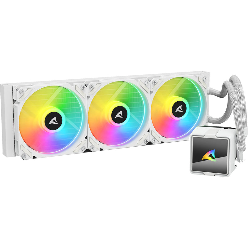 Load image into Gallery viewer, Sharkoon s60 argb waterkoeling (wit, 4-pin pwm)
