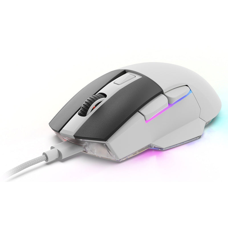 Load image into Gallery viewer, Sharkoon skiller sgm50w gaming muis (wit, 400 - 6400 dpi, rgb leds)

