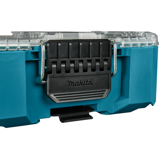 Makita maktrak organizer compact p-91067 gereedschapsbox (blauw zwart)