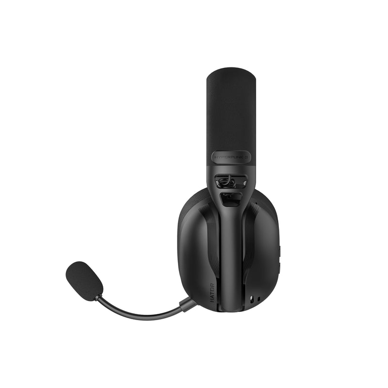 Afbeelding laden in galerijviewer, Hator hyperpunk 3 wireless over-ear gaming headset (zwart, 2.4ghz bluetooth 5.4 usb-c)
