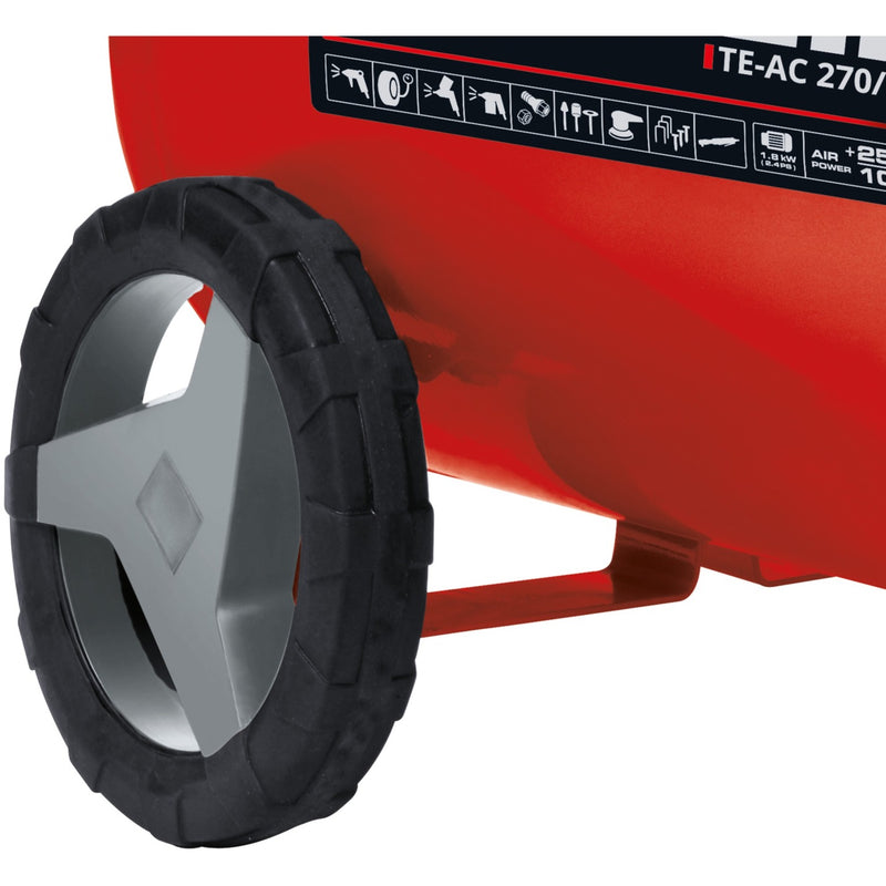 Load image into Gallery viewer, Einhell compressor te-ac 270 50 10 (rood)
