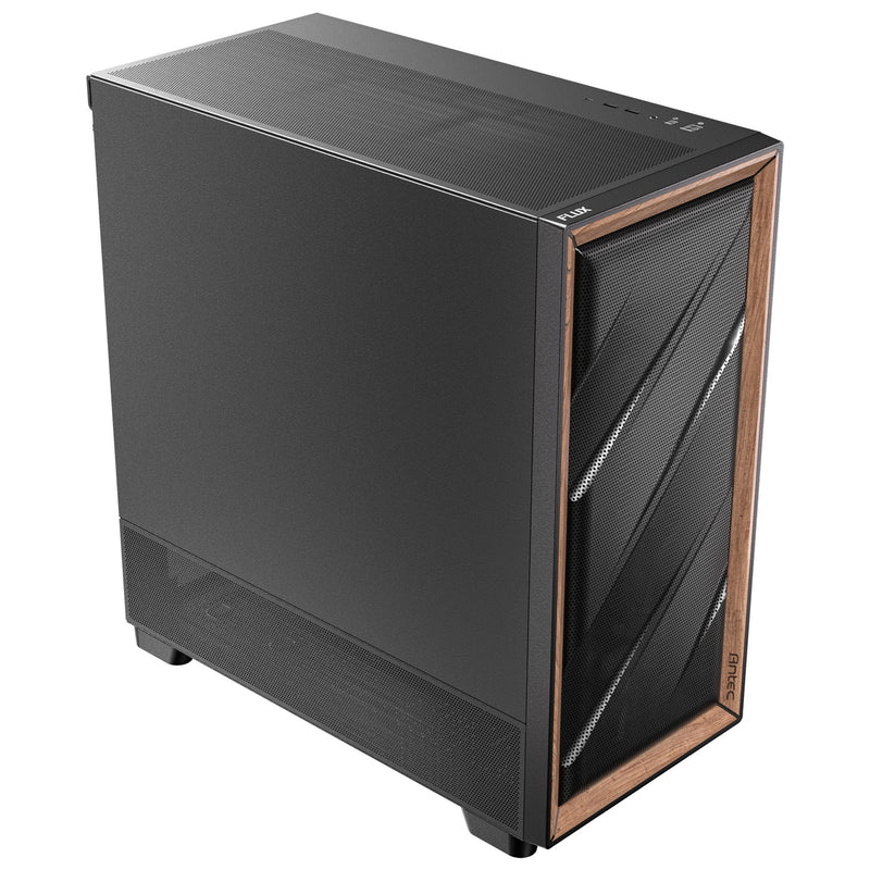 Load image into Gallery viewer, Antec flux se midi tower behuizing (zwart | 2x usb-a | 1x usb-c)
