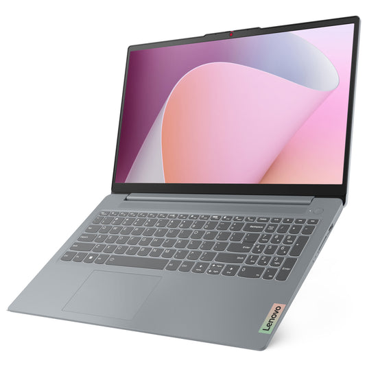 Lenovo ideapad slim 3 15amn8 (82xq014bmh) 15.6 laptop (grijs | r3 7320u | radeon 610m graphics | 8 gb | 512 gb ssd)