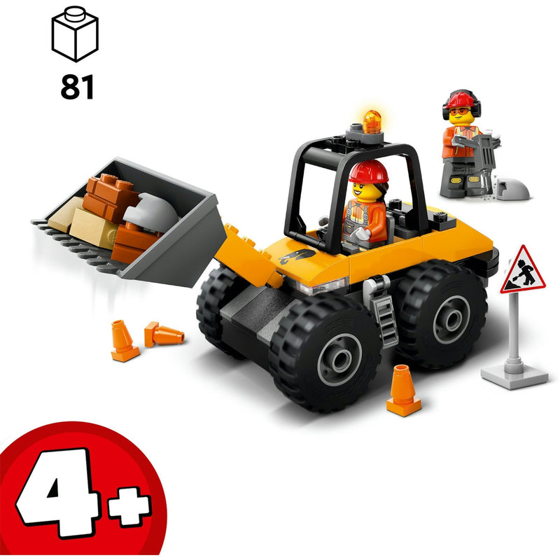 Load image into Gallery viewer, Lego city - gele wiellader constructiespeelgoed (60450)
