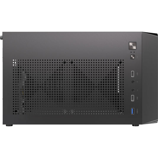 Antec ax26 rgb elite midi tower behuizing (zwart | 3x usb-a | tempered glass)