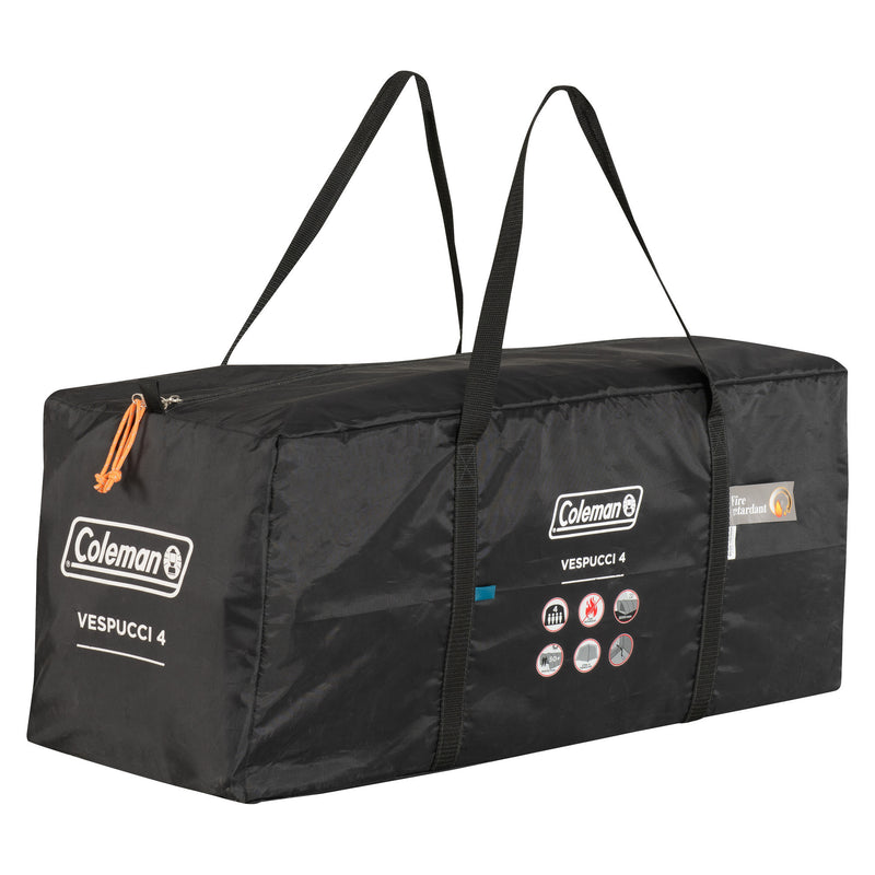 Load image into Gallery viewer, Coleman vespucci 4 tent (grijs blauw)
