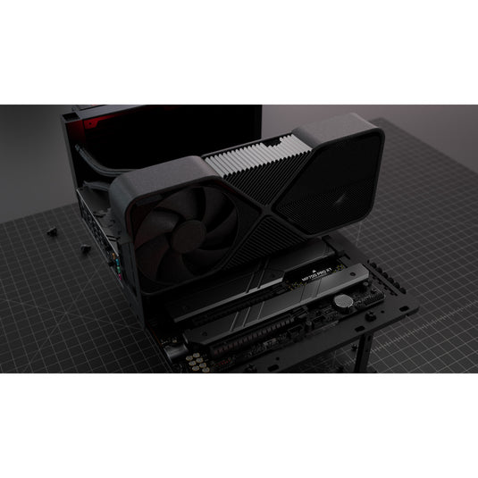 Corsair mp700 pro xt 1 tb ssd (zwart, pcie gen5 x4 nvme 2.0, m.2 2280, 3d tlc nand)