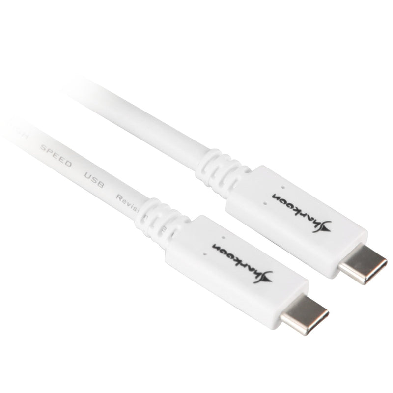 Load image into Gallery viewer, Sharkoon usb-c 3.2 > usb-c kabel (wit, 0,5 meter )
