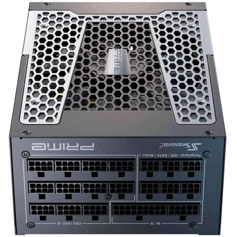 Afbeelding laden in galerijviewer, Seasonic prime px-1600 modulaire 1600 watt voeding (zwart, 2x 12vhpwr, 8x pcie)
