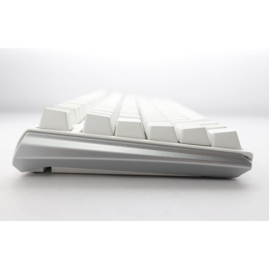 Ducky one 3 classic pure white, toetsenbord (wit, us lay-out, cherry mx blue, rgb led, double-shot pbt, hot-swappable, quack mechanics)