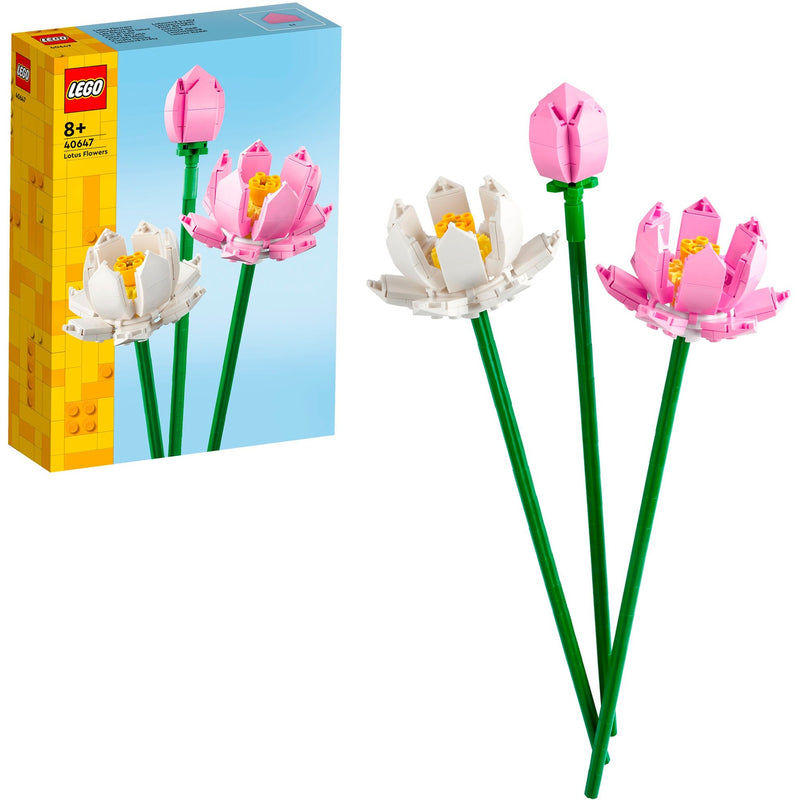 Load image into Gallery viewer, Lego botanical collection - lotusbloemen constructiespeelgoed (40647)
