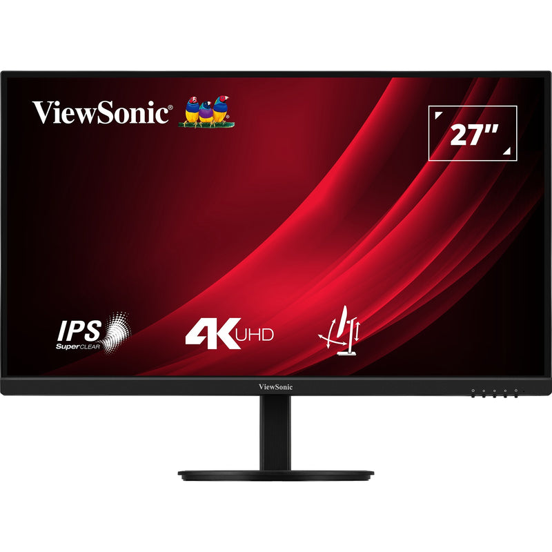 Load image into Gallery viewer, Viewsonic vg2708-4k 27 monitor (zwart (mat), 2x hdmi, 1x displayport)
