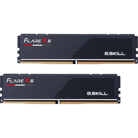 G.skill flare x5 32 gb ddr5-6400 (2x 16 gb) werkgeheugen (zwart, f5-6400j3239g16gx2-fx5, expo)
