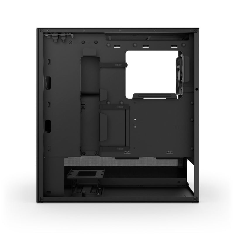 Load image into Gallery viewer, Nzxt h5 flow v2 midi tower behuizing (zwart | 1x usb-a | 1x usb-c | tempered glass)
