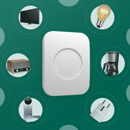 Frient smart button knop (wit, zigbee 3.0)