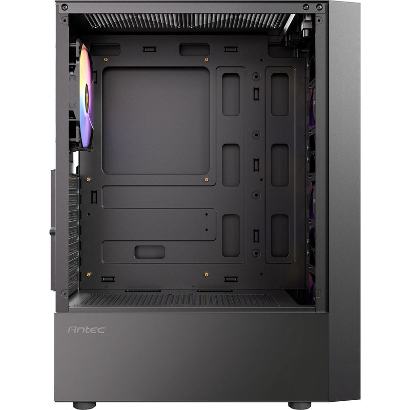 Afbeelding laden in galerijviewer, Antec ax27 rgb elite midi tower behuizing (zwart | 3x usb-a | tempered glass)
