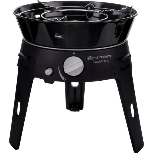 Cadac safari chef 30 lp deluxe gasbarbecue (ø 30 cm)