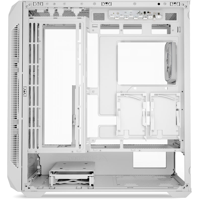 Load image into Gallery viewer, Sharkoon ak5m rgb midi tower behuizing (wit | 2x usb-a | 1x usb-c | rgb | tempered glass)
