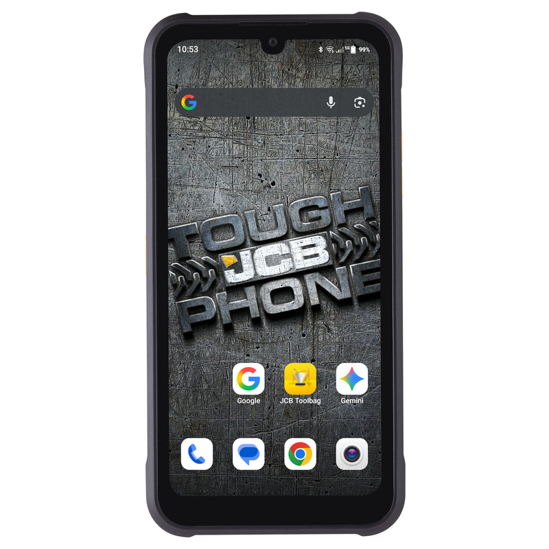 Load image into Gallery viewer, Jcb toughphone e50 smartphone (zwart, 128 gb, android 16)
