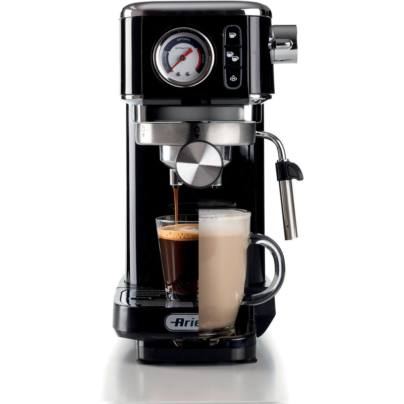 Load image into Gallery viewer, Ariete moderna espresso slim 1381 12 espressomachine (zwart)
