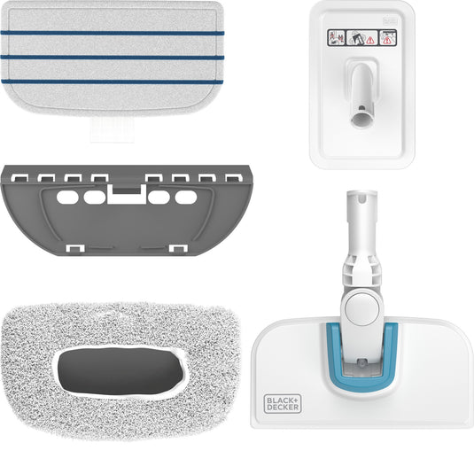 Black+decker bhsmp2314 stoomreiniger (incl. 14 delig accessoire pakket)