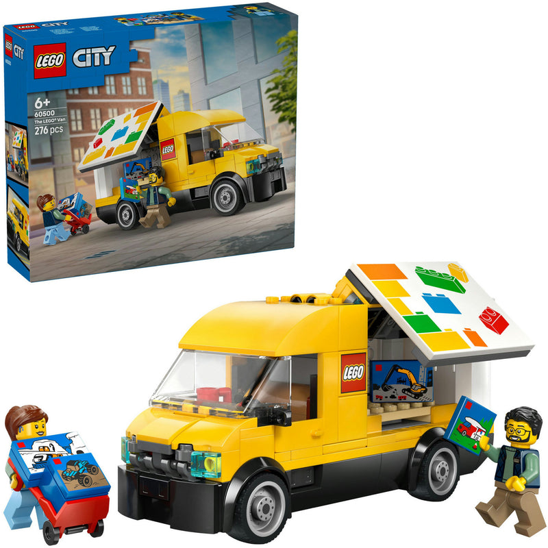 Load image into Gallery viewer, Lego city 60500 de bestelwagen

