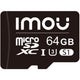 Imou microsd 64 gb geheugenkaart (zwart, class 10, class 3 (u3), v30)