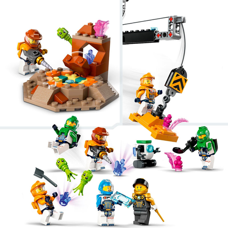 Load image into Gallery viewer, Lego city - ruimtebasis en raketlanceringsplatform constructiespeelgoed (60434)
