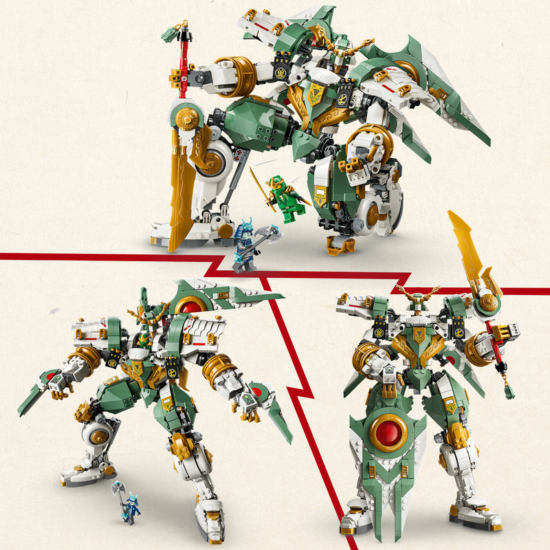 Afbeelding laden in galerijviewer, Lego ® ninjago® 15-jarig jubileum: lloyds reusachtige mecha speelgoed 71860
