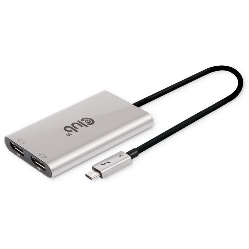 Chargez l'image dans la visionneuse de la galerie, Club 3d thunderbolt 3 naar 2x displayport splitter
