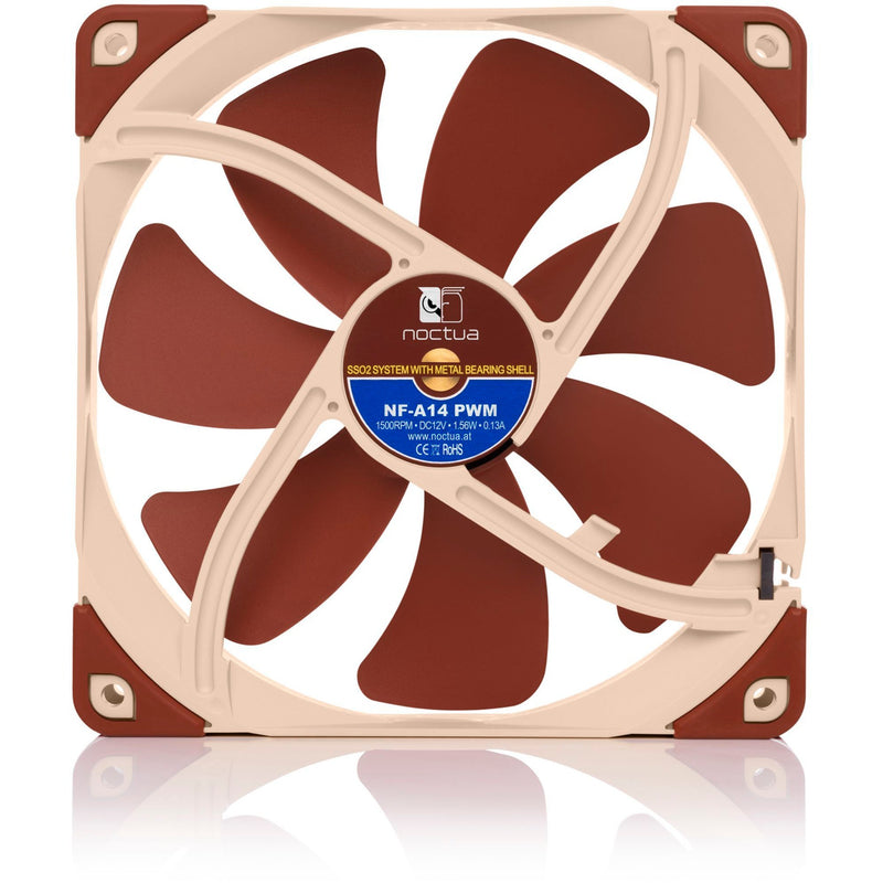 Load image into Gallery viewer, Noctua nf-a14 pwm case fan (140 x 140 x 25 mm)
